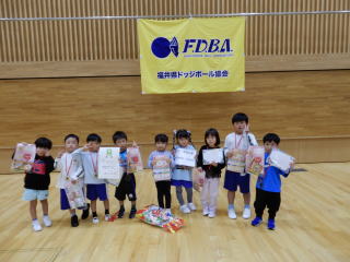 【幼児の部】優勝