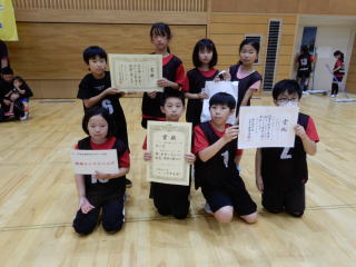 【小学生高学年ビギナーの部】優勝